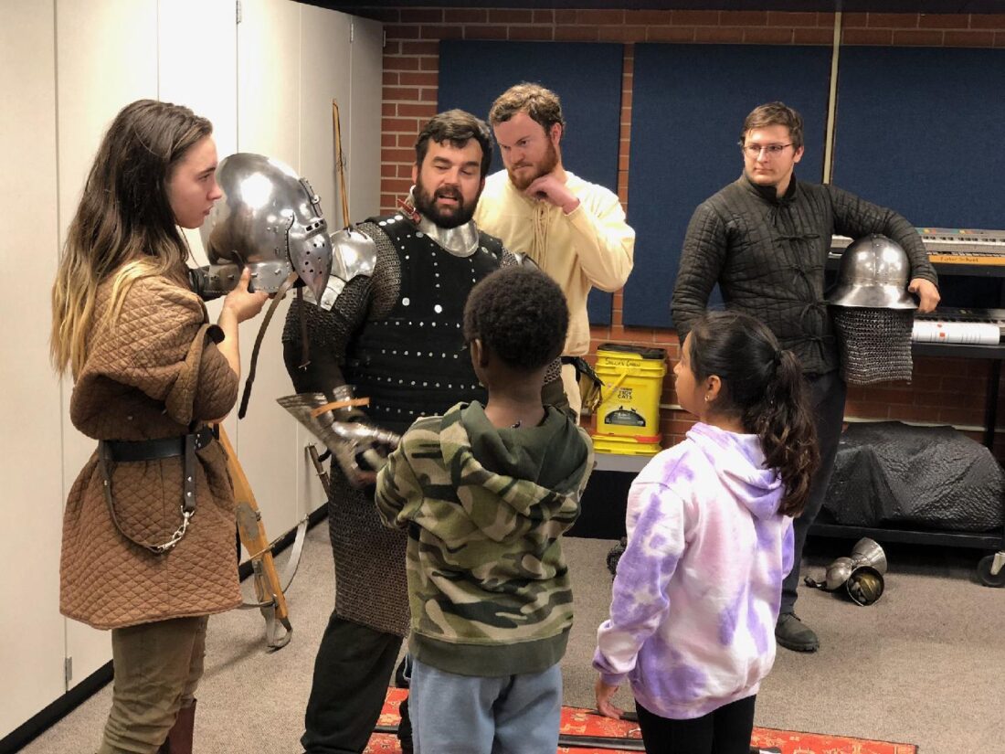 Fisher Elementary fourth graders taken back to Middle Ages | News ...